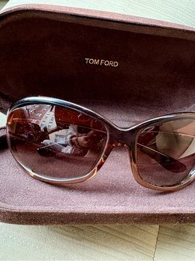 Tom Ford Women's “Jennifer” Sunglasses - Brown Gradient